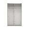 Bergamo Schiebetrenschrank 2 Tren 140x220cm Eiche Dekor.