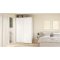 Bergamo skydedrsskab 2 lger 140x220cm hvid.