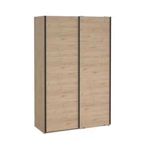 Bergamo Schiebetrenschrank 2 Tren 140x220cm Eiche Dekor.