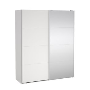 Bergamo Schiebetrenschrank 2 Tren 180x220cm wei.