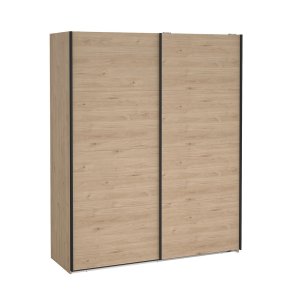 Bergamo Schiebetrenschrank 2 Tren 180x220cm Eiche Dekor.