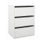 Catania Schubladeneinsatz 3 Schubladen 51 cm bis 140 cm Kleiderschrank wei