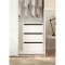 Catania Schubladeneinsatz 3 Schubladen 51 cm bis 140 cm Kleiderschrank wei