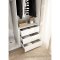 Catania Schubladeneinsatz 3 Schubladen 71,25 cm bis 240 cm Kleiderschrank wei