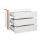 Catania Schubladeneinsatz 3 Schubladen 87 cm bis 180 cm Kleiderschrank wei
