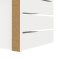 Catania Schubladeneinsatz 3 Schubladen 87 cm bis 180 cm Kleiderschrank wei