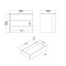 Catania Schubladeneinsatz 3 Schubladen 87 cm bis 180 cm Kleiderschrank wei