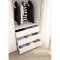Catania Schubladeneinsatz 3 Schubladen 87 cm bis 180 cm Kleiderschrank wei