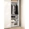 Catania 3 Bden 57 cm bis 120 cm Kleiderschrank wei