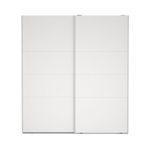 Catania Kleiderschrank 201x179x67cm, 2 Schiebetren wei.