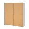 Catania Kleiderschrank 201x179x67cm, 2 Schiebetren wei.