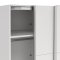 Catania Kleiderschrank 221x119x67cm, 2 Schiebetren wei.