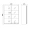 Catania Kleiderschrank 221x179x65cm, 1 Schiebetr, 1 Schiebetr mit Spiegel matt schwarz.