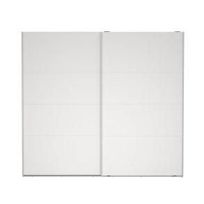 Catania Kleiderschrank 221x244x67cm, 2 Schiebetren wei.