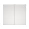 Catania Kleiderschrank 221x244x67cm, 2 Schiebetren wei.