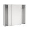 Catania Kleiderschrank 221x244x67cm, 2 Schiebetren wei.