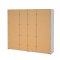 Catania Kleiderschrank 221x244x67cm, 2 Schiebetren wei.