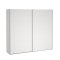 Catania Kleiderschrank 221x244x67cm, 2 Schiebetren wei.
