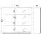 Catania Kleiderschrank 221x244x67cm, 1 Schiebetr, 1 Schiebetr mit Spiegel wei.