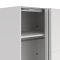 Catania Kleiderschrank 221x179x65cm, 2 Schiebetren wei.