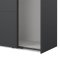 Catania Kleiderschrank 221x179x65cm, 2 Schiebetren matgr.