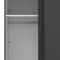 Catania Kleiderschrank 221x179x65cm, 2 Schiebetren matgr.