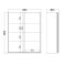 Catania Kleiderschrank 221x179x65cm, 2 Schiebetren matgr.