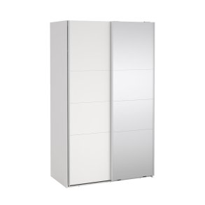 Catania Schiebetrenschrank 2 Tren 120x200cm wei.