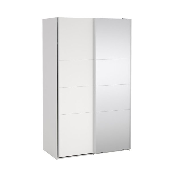 Catania Schiebetrenschrank 2 Tren 120x200cm wei.