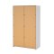 Catania Schiebetrenschrank 2 Tren 120x200cm wei.