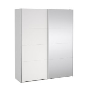 Catania Schiebetrenschrank 2 Tren 180x220cm wei.