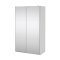 Catania Schiebetrenschrank 2 Tren mit Spiegel 120x200cm wei.