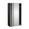 Catania Schiebetrenschrank 2 Tren mit Spiegel 120x220cm matt schwarz.