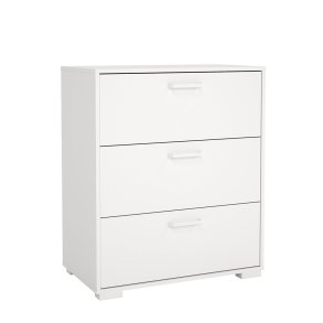 Sofia Kommode 3 Schubladen wei.