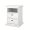 Venedig Nachttisch Breite 43 cm, Hhe 58 cm weiss.