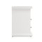 Venedig Nachttisch Breite 43 cm, Hhe 58 cm weiss.
