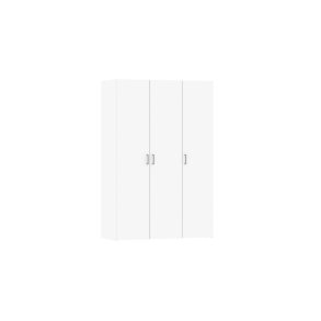 Spell Kleiderschrank 3 Tren. Weiss.