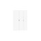 Spell Kleiderschrank 3 Tren. Weiss.