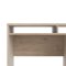 Fula skrivebord 1 skuffe og 1 lge, Hickory dekor.