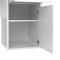FunctionPlus skrivebord 2 lger 2 skuffer hvid hjglans.