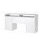 FunctionPlus skrivebord 2 lger 2 skuffer hvid hjglans.
