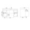 FunctionPlus skrivebord 2 lger 2 skuffer hvid hjglans.