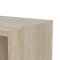 Base Regal 1 Ablage und 2 Tren Eiche Struktur Dekor.