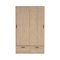 Line Kleiderschrank 2 Tren 2 Schubladen Nussbaum dekor.