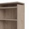 Nada sengegavl 140 cm 4 hyller Hickory dekor.