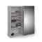 Veto wardrobe 1 door and 1 mirror door incl. 3 loose shelves, width 182 cm, white.