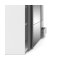 Veto wardrobe 1 door and 1 mirror door incl. 3 loose shelves and 1 drawer module, width 182 cm, white and grey.