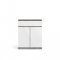 Nada Sideboard 2 Tren und 1 Schublade, beton dekor,weiss hochglanz.