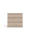 Nada Kommode 3 Schubladen Hickory-Dekor.