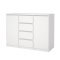 Naia kreedns 2 drzwi 4 szuflady biały.